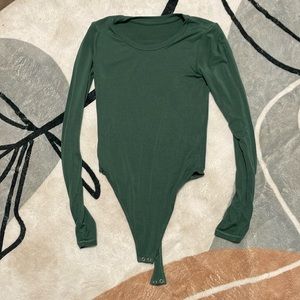Green bodysuit